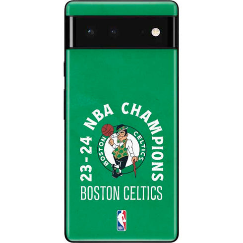 2024 NBA Champions Boston Celtics Google Pixel 6 Skin
